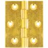 Cerniere fresate piane ottone - 30 x 30 mm. - 2 pz.