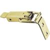 Chiusura a leva 75 x 30 mm. - zincato giallo