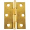 Cerniere pomoli sferici - 50 x 40 mm. - ottonato - 2 pz.