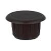 Copriforo in plastica - Ø 5 mm. - nero - 20 pz.