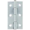 Cerniere con spina fissa ferro zincato 25 x 40 mm. 2 pz.