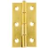 Cerniere con spina fissa ferro ottonato 25 x 40 mm. 2 pz.