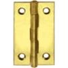 Cerniere per cofanetti - 15 x 20 mm. - ottonato - 4 pz.