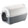 Ferplast Cuccia per cani da esterno ferplast kenny mini in resina grigio 40x66x40 cm