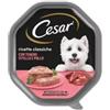 Alimento umido per cani cesar ricette classiche con vitello e pollo 150 gr