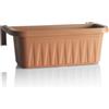 Bama Fioriera da balcone bama rondine terracotta 50 cm