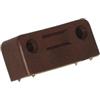 Giunzioni d'assemblaggio per armadi - 50 x 21 mm. - marrone - 2 pz.
