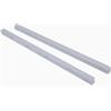 Guide per cassetto in plastica da avvitare - l. 340 x h. 16,5 mm. - bianco
