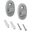 Set 2 ganci nylon c/acc.onda