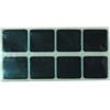 Antiscivolo adesivi quadrati - 25x25 mm. - nero - 8 pz.