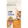 Purina Crocchette per gatto adulto cat chow al salmone, 1,5 kg - purina
