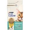 Purina Crocchette per gatto adulto cat chow hairball al pollo, 1,5 kg - purina