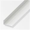 Alfer aluminium Angolare lati disuguali 7,5x12,5 pvc bianco - 1 metro.