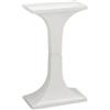 Ferplast Supporto in plastica f70 per gabbie per uccelli, bianco - ferplast