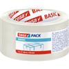 Tesa Nastro adesivo tesa basic trasparente in pp acrilico 66 mt x 50 mm