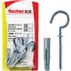 Fischer 8x50 ux r k tasselli in nylon con occhiolo aperto