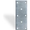 Giunto a piastra forato, leggero 95 x 40 mm.