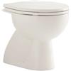 Geberit Vaso wc a terra in ceramica bianco colibri, geberit