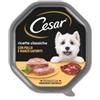 Cesar Alimento umido per cani cesar ricette classiche con pollo e manzo saporiti 150 gr
