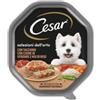 Cesar Alimento umido per cani cesar selezioni dell'orto con tacchino e cuore di verdure 150 gr