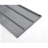 Grima Ripiano in metallo per scaffali 120x60 cm - grigio.