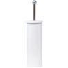 Decor Bagno Porta scopino in acciaio inossidabile bianco