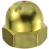 Dadi ciechi ottone m8 - 6 pz.