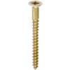Viti per legno ottone 3,0 x 25 - 12 pz.