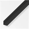 Alfer aluminium Angolare pvc nero 10x10x1 - 1 metro.