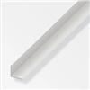 Alfer aluminium Angolare pvc bianco 10x10x1 - 1 metro.