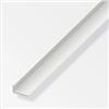 Alfer aluminium Angolare pvc bianco 40x10x2,0 - 1 metro.