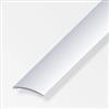 Alfer aluminium Coprisoglia 40x5 alluminio argento autoadesivo - 1 metro.
