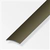 Alfer aluminium Coprisoglia 40x5 alluminio bronzo autoadesivo - 1 metro.