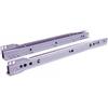 Guide per cassetti a rullino - 450 mm. - argento
