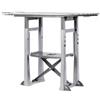 Asse da stiro bama trend evolution grigio 40x31x113 cm