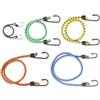 Cavo elastico assortito Ø 8 da 250 a 750 mm. con ganci 10 pz.