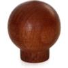 Pomolo in legno - Ø 26 mm. - noce