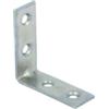 Lastrine di giunzione ad angolo - 60 x 60 mm. - zincato - 4 pz.