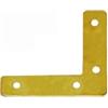 Angoli di rinforzo - 60 x 60 mm. - ottonato - 4 pz.