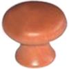 Pomolo in legno - Ø 27 mm. - ciliegio