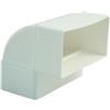 Marley Deutschland GmbH Angolo 90 verticale bianco per canali piatti 110x53