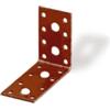 Giunto ad angolo plastificato 50 x 50 x 35 mm.