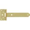 Bandella con cerniera, leggera 200 x 33 x 2,0 mm. - zincato giallo