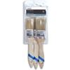 Kit 3 pennelli in legno blu 30-40-50 mm
