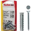 Fischer Tasselli in nylon sx plus 6 v k con vite