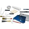 Set di pennelli ed attrezzi per pittura, 17 pezzi