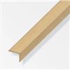 Alfer aluminium Profilo di chiusura per angoli pvc 25x18 faggio - 1 metro.