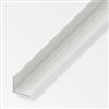 Alfer aluminium Angolare lati uguali 15.5x1 pvc bia - 1 metro.