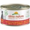 Almo Nature Alimento umido per cani almo nature hfc con manzo e prosciutto 95 gr