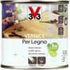 V33 Vernice per legno - incolore - incolore brillante - 0,25 litri